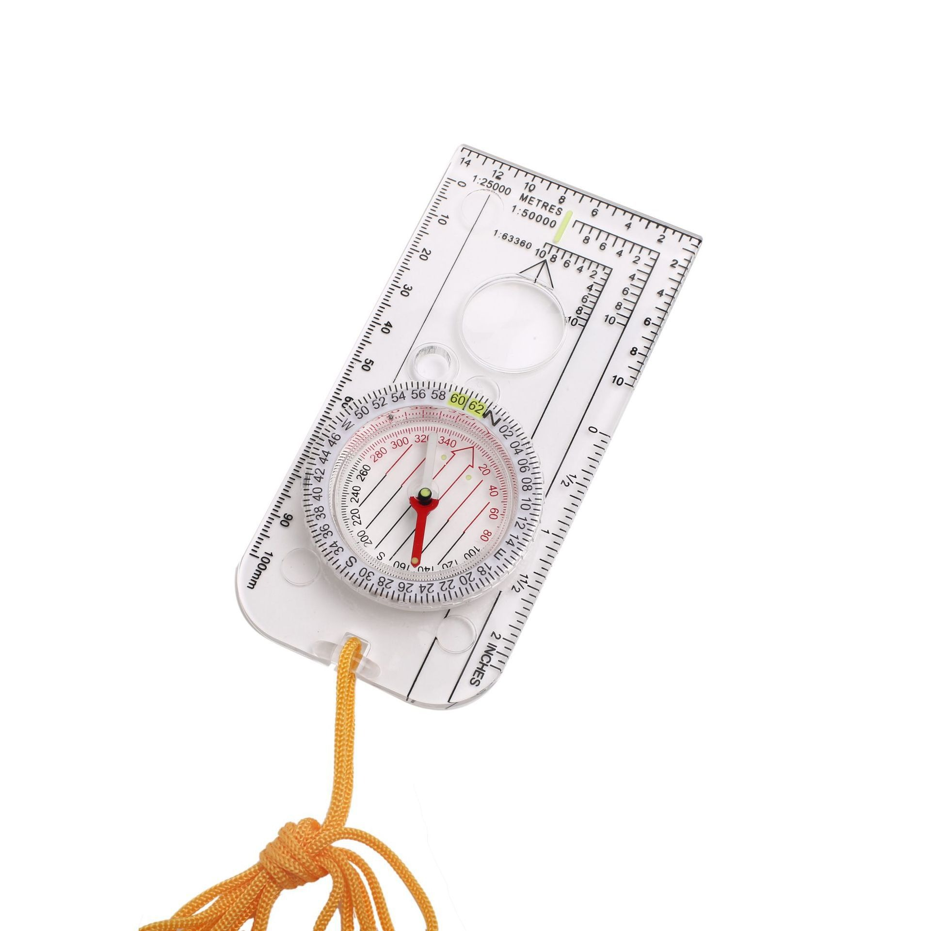 Map Compass Orienteering - Navigation Map Ruler Compass - Scouting