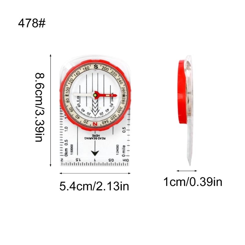 Survival Navigation Baseplate  - Map Compass Orienteering 리뷰 및 가격