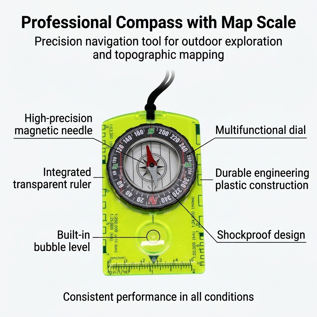 Waterproof Compass Outdoor Gad - Map Compass Orienteering 리뷰 및 가격