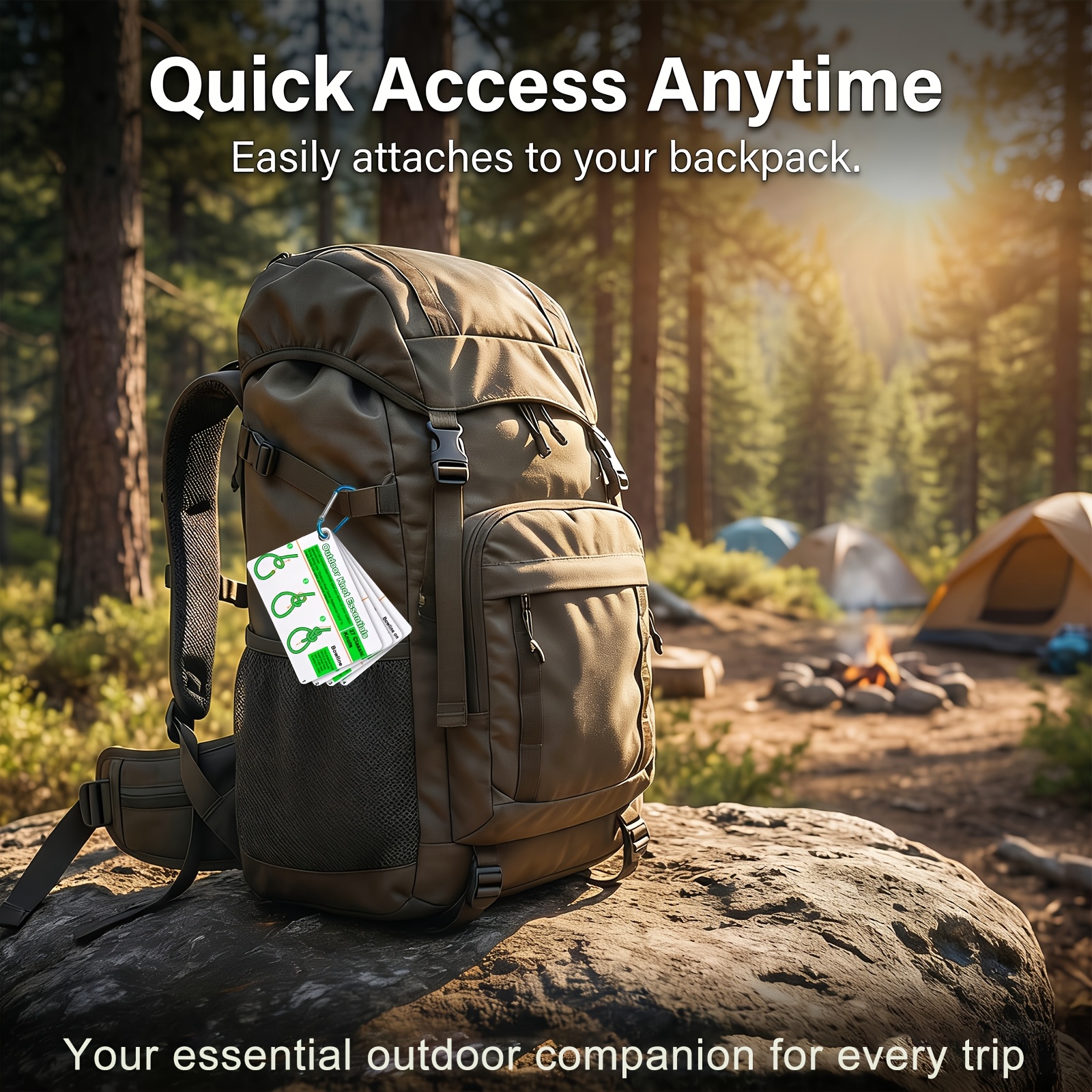 Portable Waterproof Knot Guide - Outdoor Adventure Guide 리뷰 및 가격