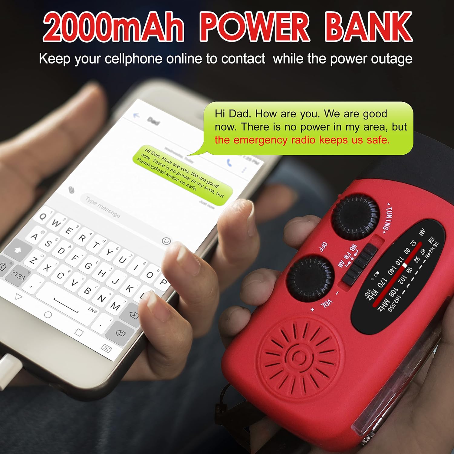 Multifunctional Hand Cranked G - Emergency Radio Solar 리뷰 및 가격