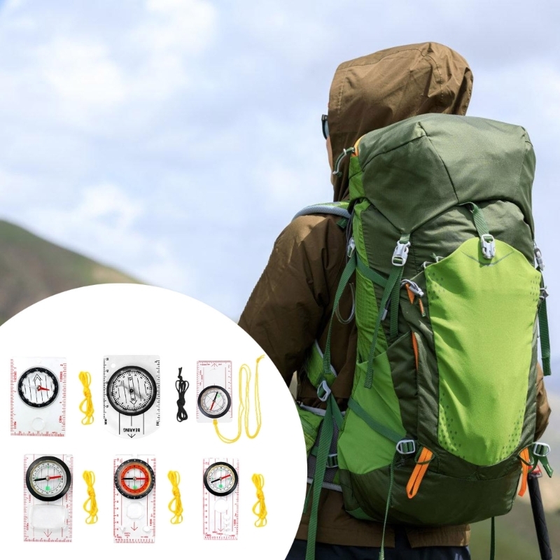 77UF Backpacking Baseplate Map - Map Compass Orienteering 리뷰 및 가격