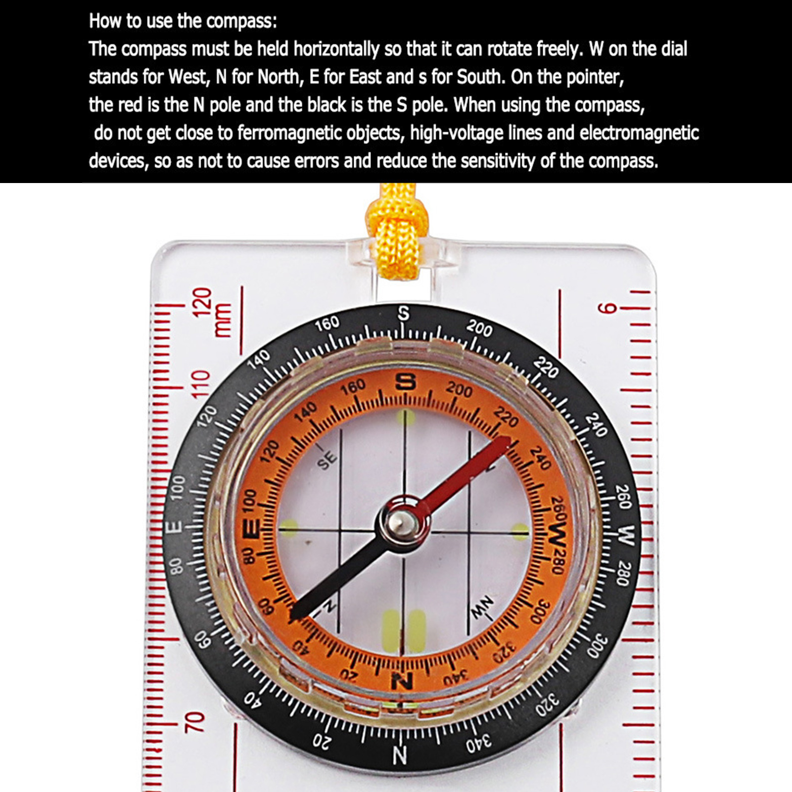 Orienteering Compass Ruler Cro - Map Compass Orienteering 리뷰 및 가격