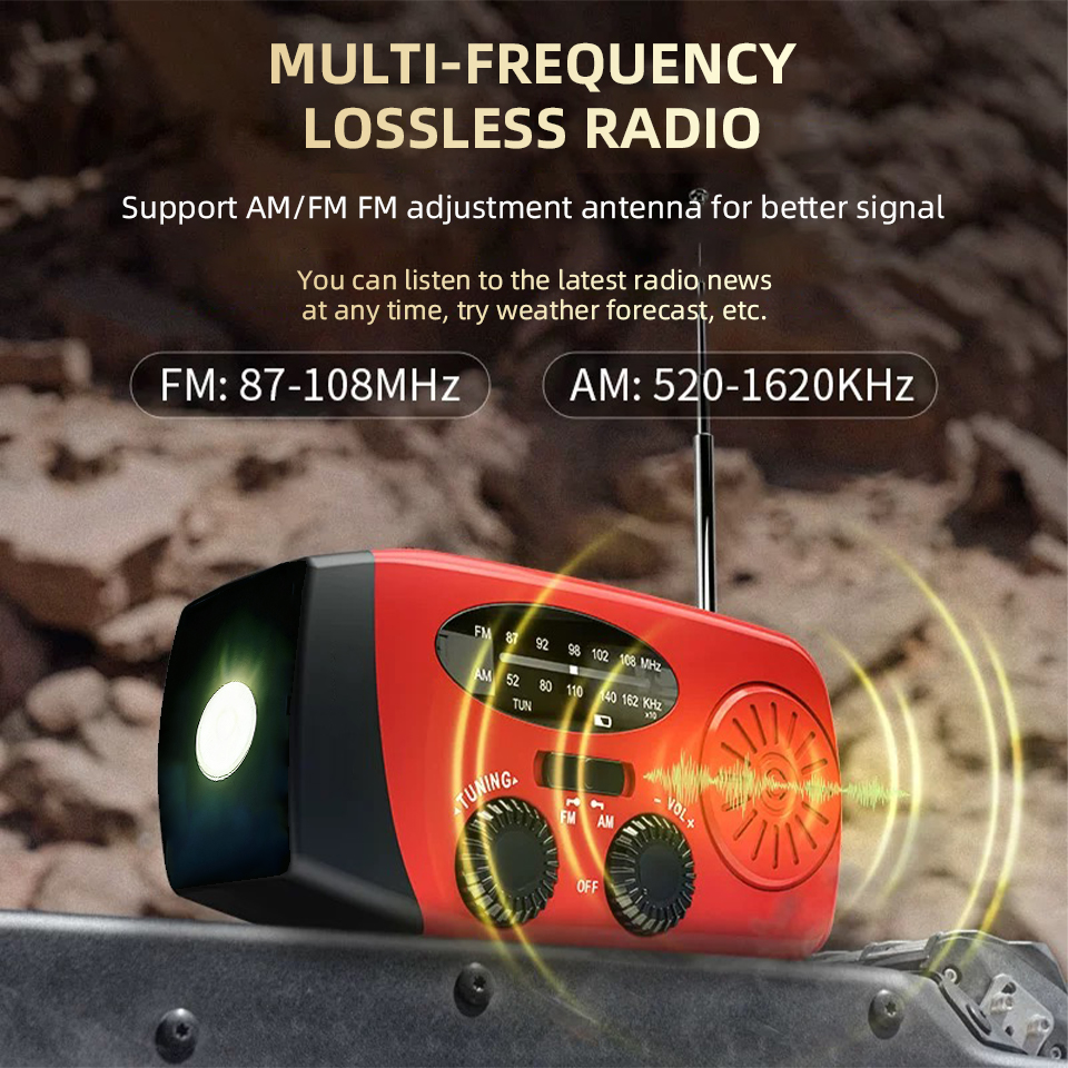 Hand Cranked Emergency Radio G - Emergency Radio Solar 리뷰 및 가격