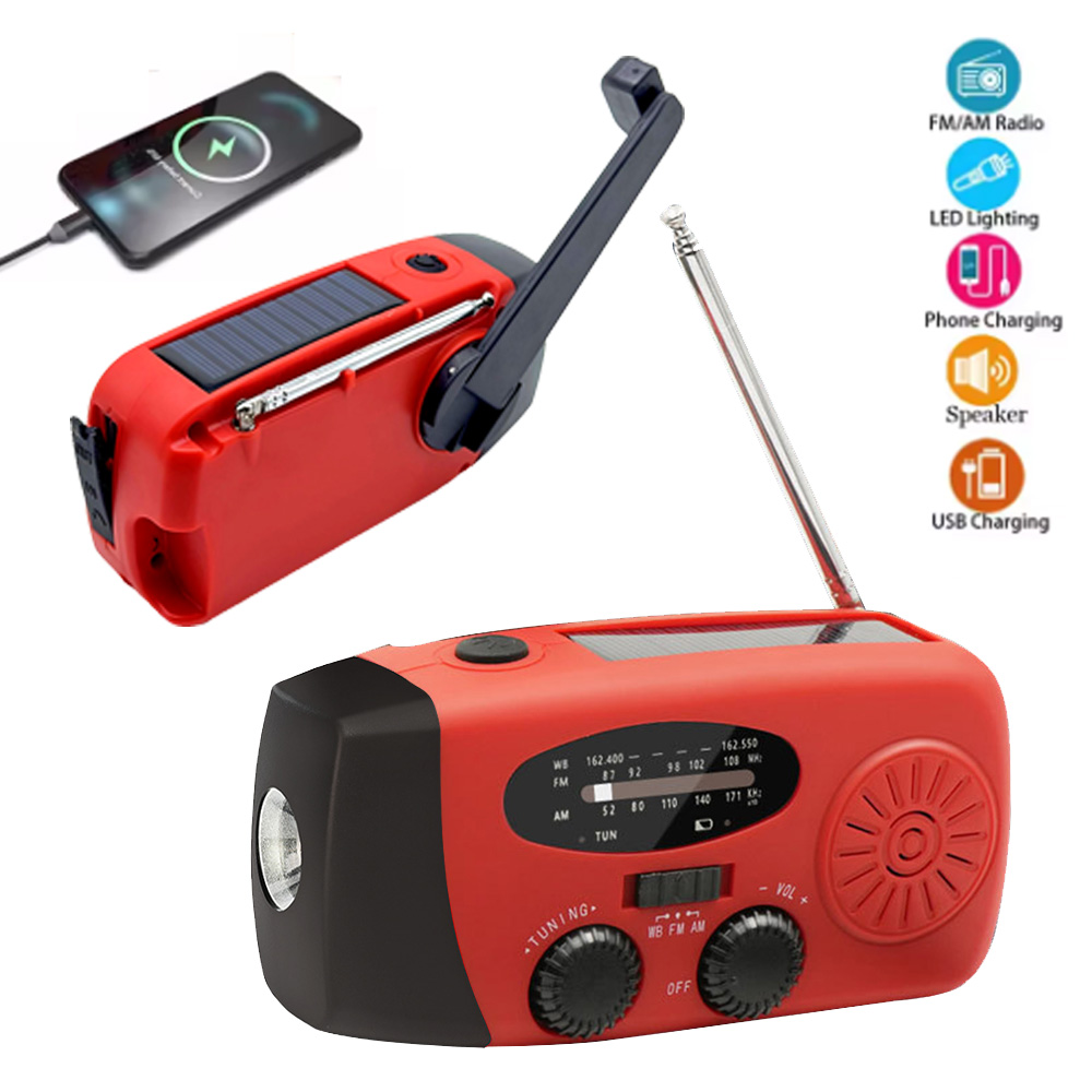 Emergency Radio Hand Crank Sol - Emergency Radio Solar 리뷰 및 가격