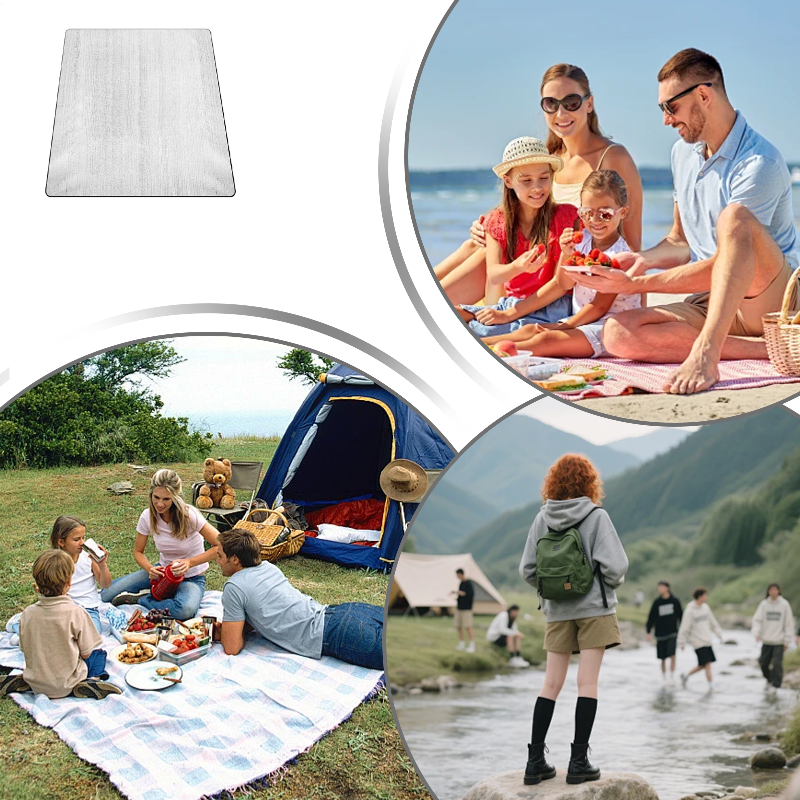 Sleeping Mat Camping 6.5x6.5ft - Outdoor Adventure Hunt 리뷰 및 가격