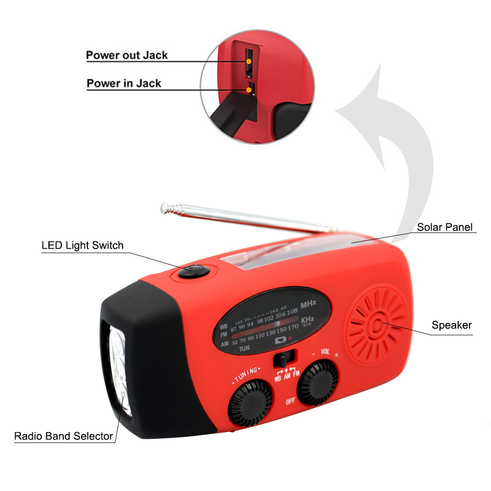 Portable Hand Radio Solar Cran - Emergency Radio Solar 리뷰 및 가격