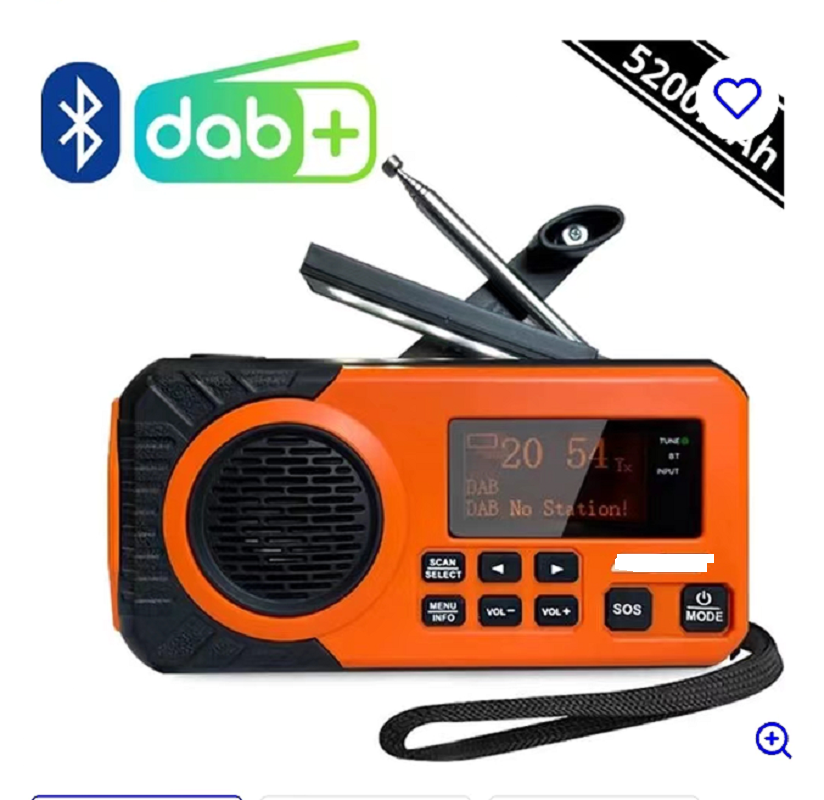 DAB/DAB+/FM Digital Radio with - Emergency Radio Solar 리뷰 및 가격