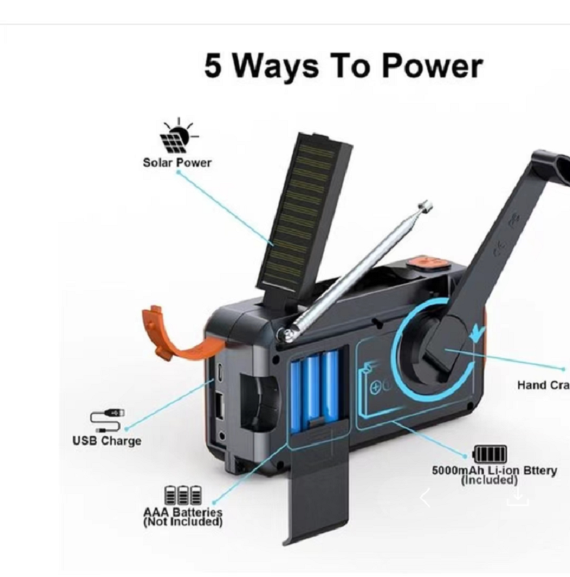 DAB/DAB+/FM Digital Radio with - Emergency Radio Solar 리뷰 및 가격