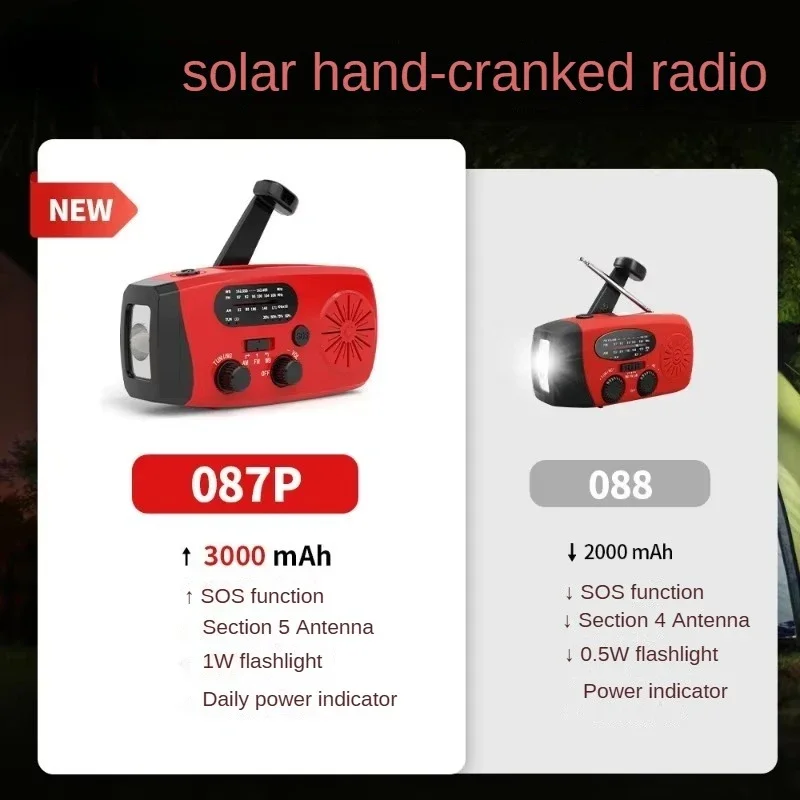 Portable Multifunctional Handh - Emergency Radio Solar 리뷰 및 가격