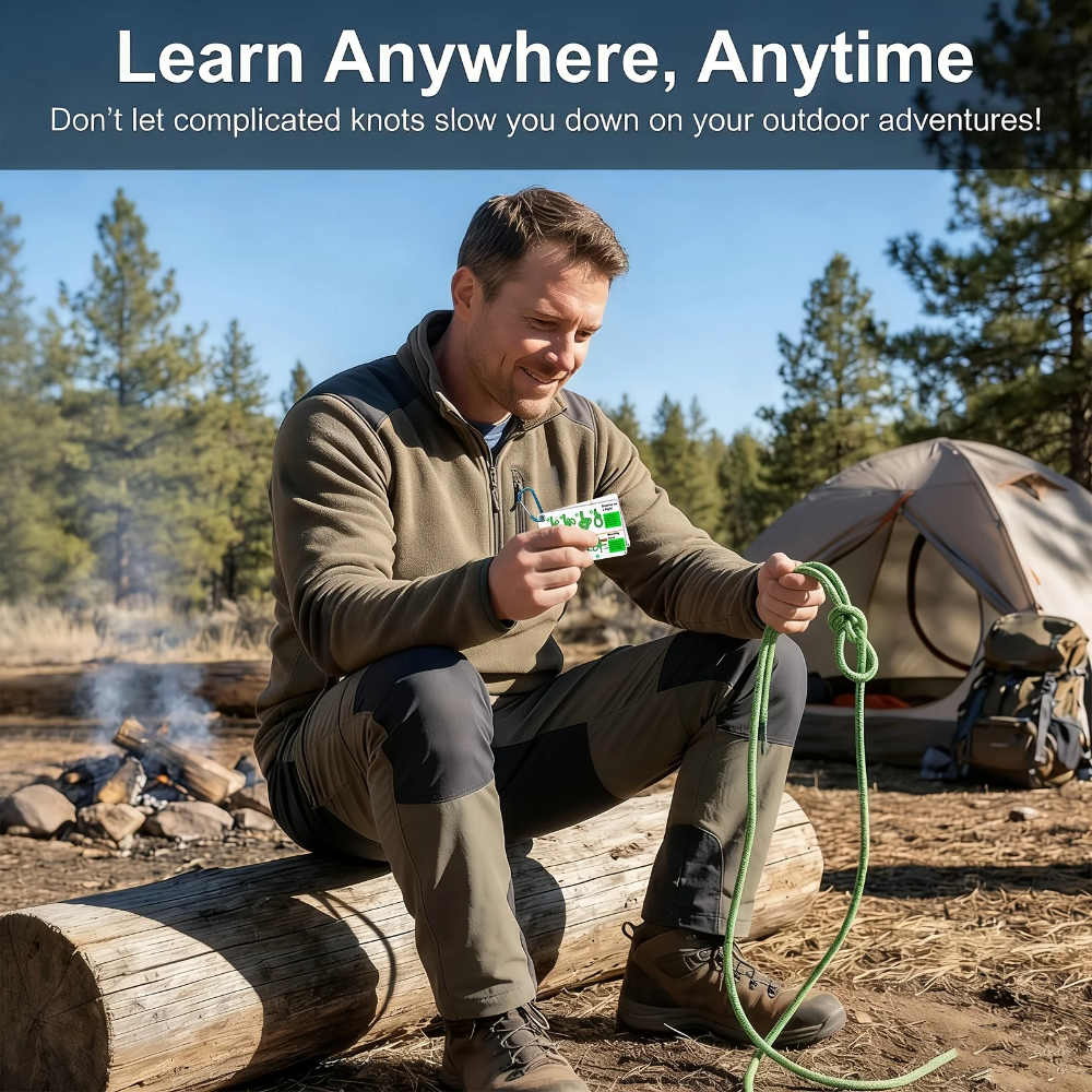 Outdoor Knot Tying Guide Cards - Outdoor Adventure Guide 리뷰 및 가격
