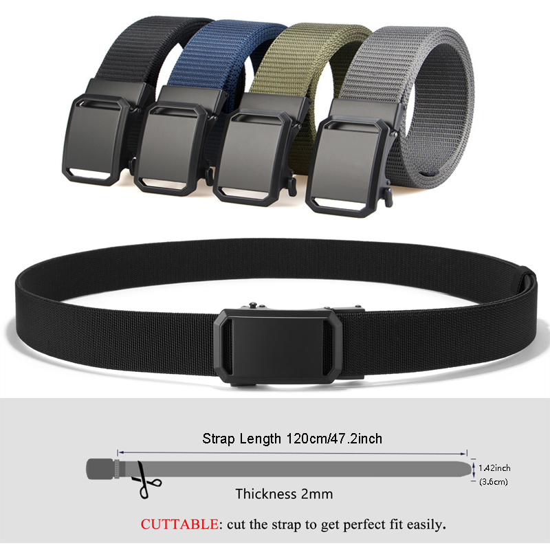 Tactical Belt Men Canvas Autom - Outdoor Adventure Hunt 리뷰 및 가격