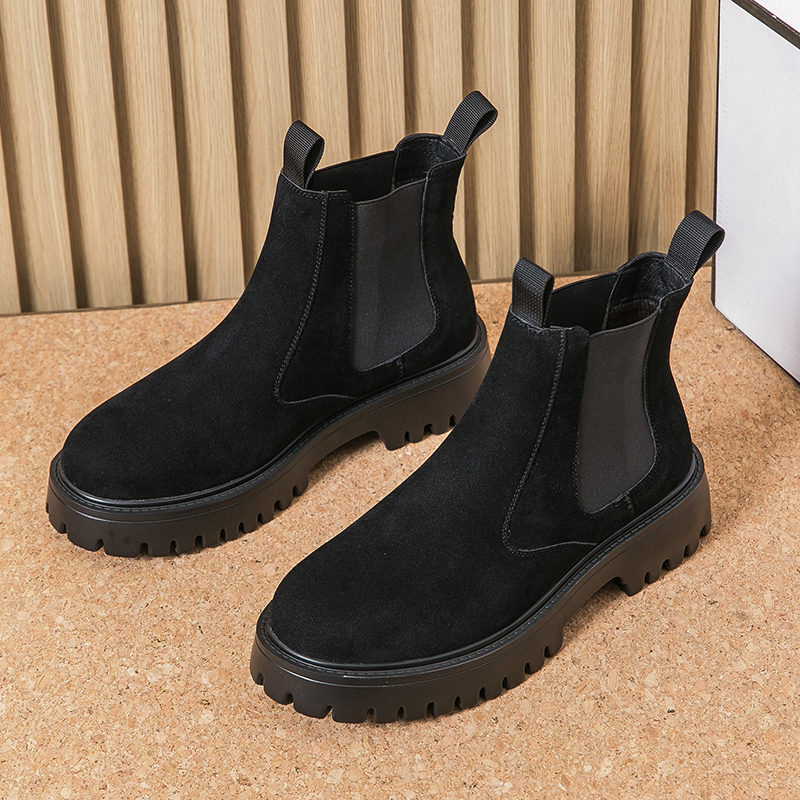 Men Business Chelsea Boots Hig - Outdoor Adventure America 리뷰 및 가격