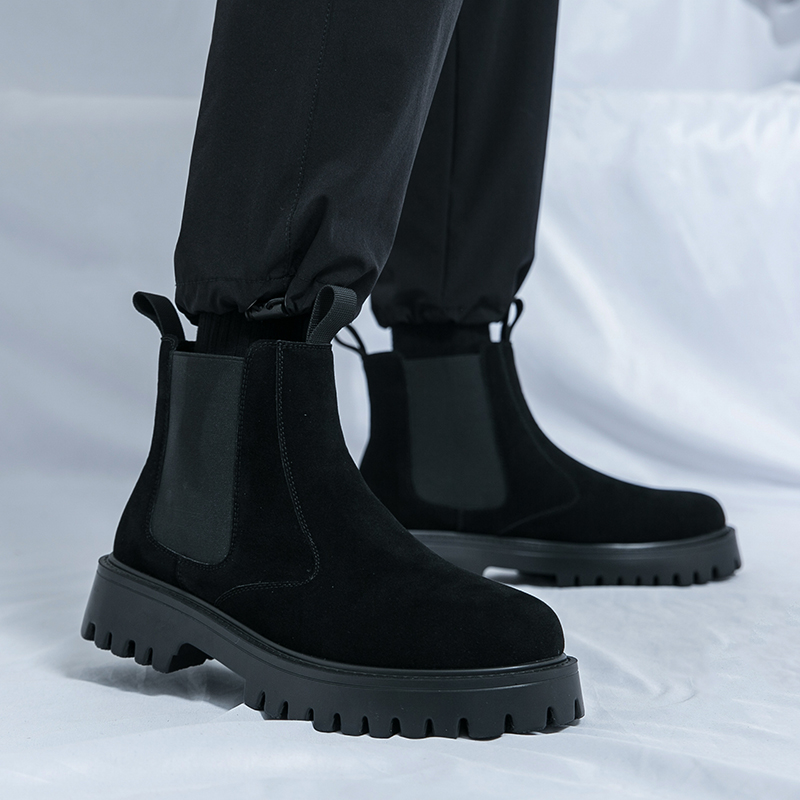 Men Business Chelsea Boots Hig - Outdoor Adventure America 리뷰 및 가격
