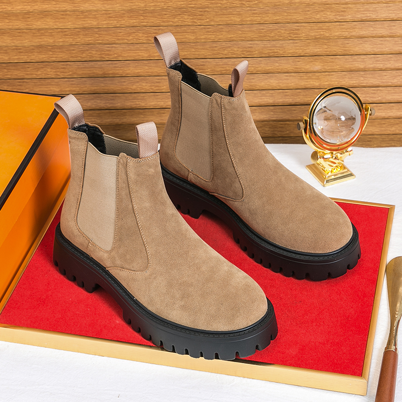 Men Business Chelsea Boots Hig - Outdoor Adventure America 리뷰 및 가격