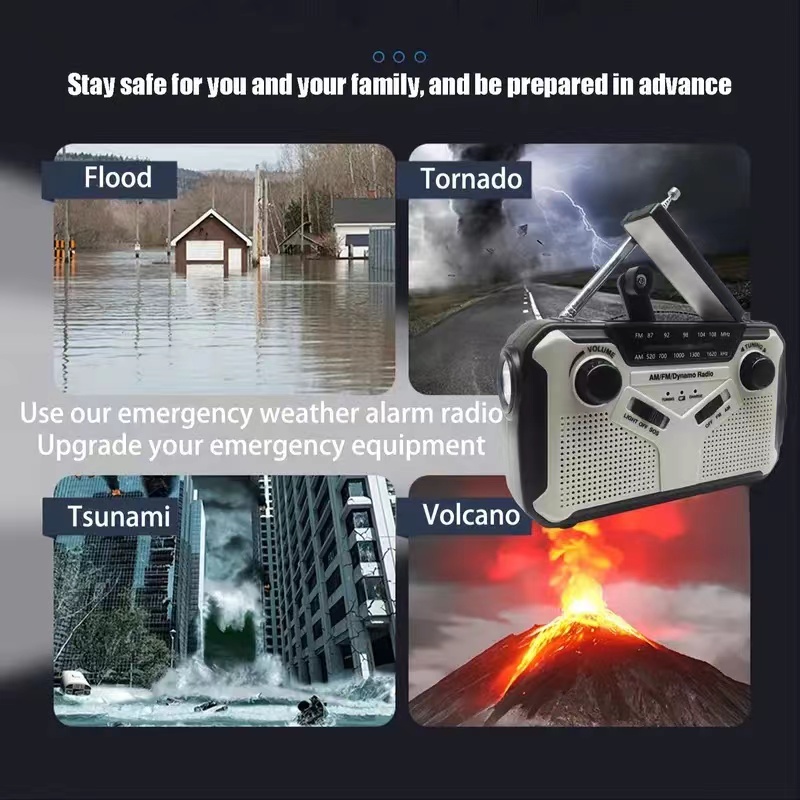 Solar Radio, AM/FM Portable Cr - Emergency Radio Solar 리뷰 및 가격